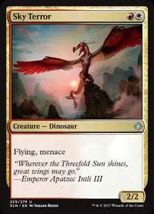 MtG Trading Card Game Ixalan Uncommon Foil Sky Terror #229