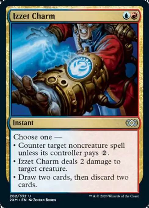 MtG Double Masters Uncommon Izzet Charm #202