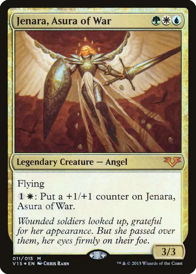 MtG From the Vault: Angels Mythic Rare Jenara, Asura of War #011