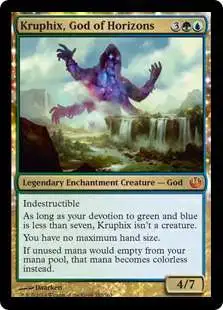 MtG Journey Into Nyx Mythic Rare Kruphix, God of Horizons #152 [Korean]