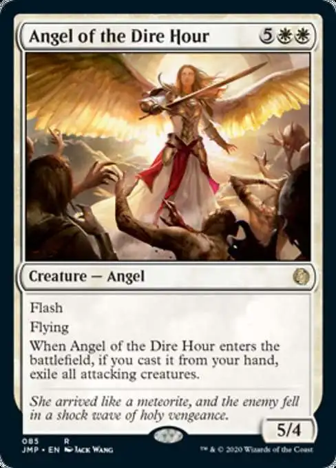 MtG Jumpstart Rare Angel of the Dire Hour #85