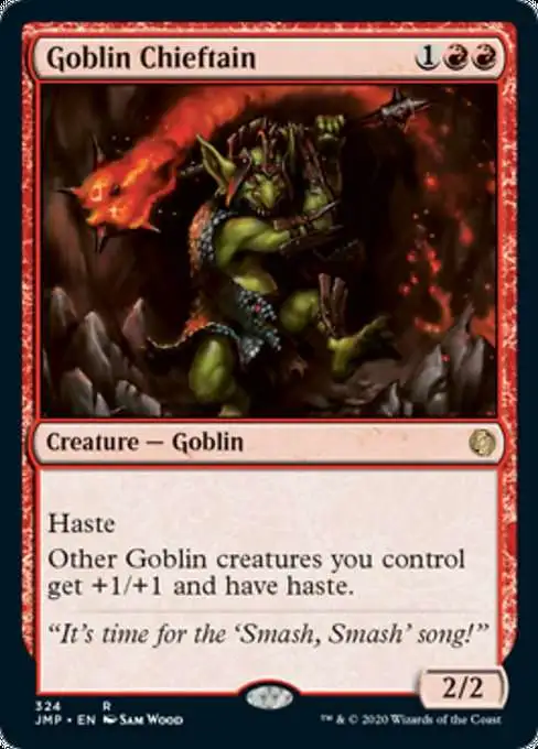 MtG Jumpstart Rare Goblin Chieftain #324