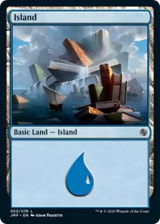 MtG Jumpstart Land Island #53 [53]