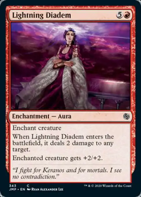 MtG Jumpstart Common Lightning Diadem #343