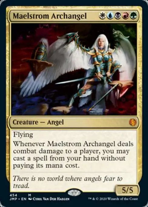 MtG Jumpstart Mythic Rare Maelstrom Archangel #454