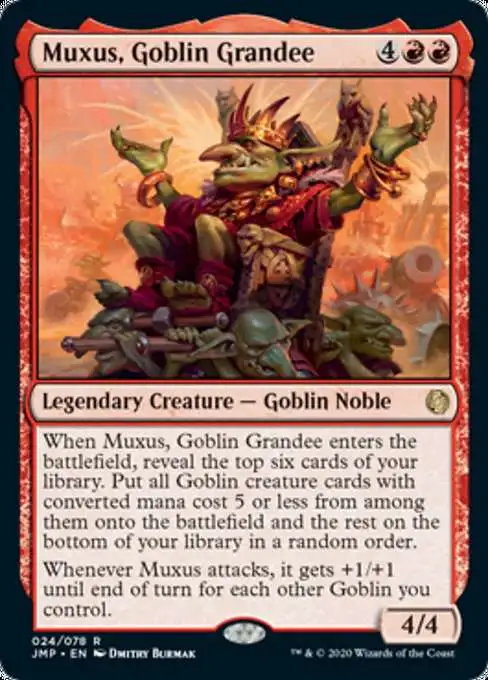 MtG Jumpstart Rare Muxus, Goblin Grandee #24