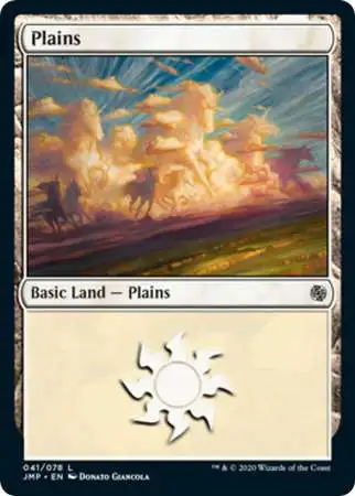 MtG Jumpstart Land Plains #38 [Unicorns]