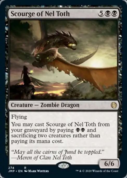 MtG Jumpstart Rare Scourge of Nel Toth #274