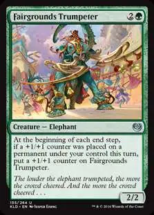 MtG Trading Card Game Kaladesh Uncommon Foil Fairgrounds Trumpeter #155