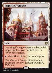 MtG Trading Card Game Kaladesh Rare Foil Inspiring Vantage #246