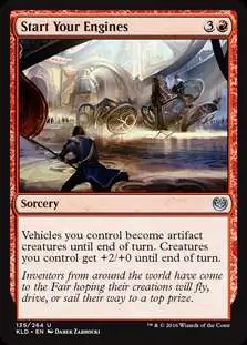 MtG Trading Card Game Kaladesh Uncommon Start Your Engines #135