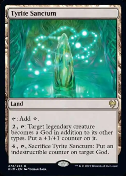 MtG Trading Card Game Kaldheim Rare Foil Tyrite Sanctum #272