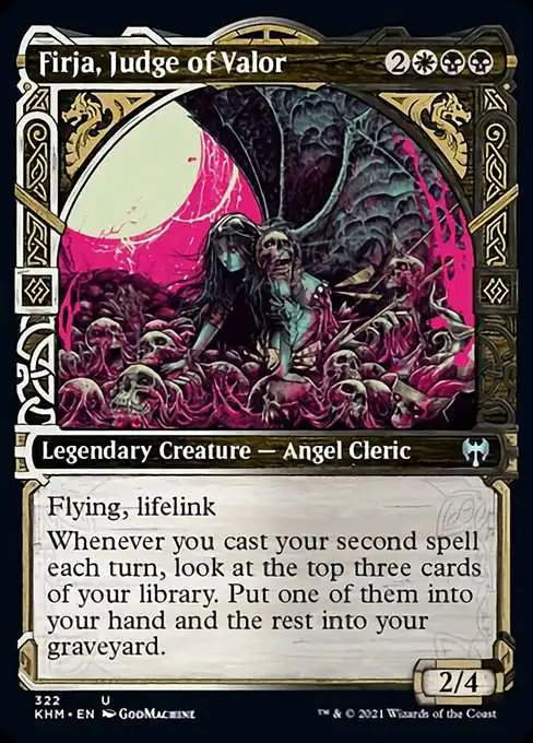 mtg judge cards Firja, Judge of Valor (foil) (showcase)