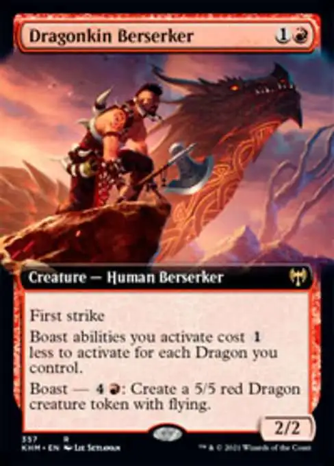 mtg boast cards Arni Brokenbrow [Kaldheim Prerelease Promos]