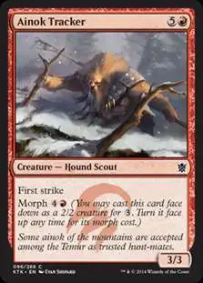 MtG Khans of Tarkir Common Foil Ainok Tracker #96
