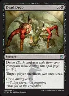 MtG Khans of Tarkir Uncommon Dead Drop #67