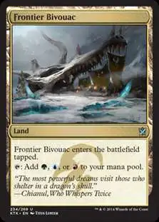 MtG Khans of Tarkir Uncommon Frontier Bivouac #234