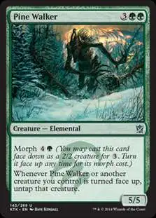MtG Khans of Tarkir Uncommon Pine Walker #143