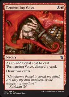 MtG Khans of Tarkir Common Tormenting Voice #123