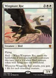 MtG Khans of Tarkir Mythic Rare Wingmate Roc #31