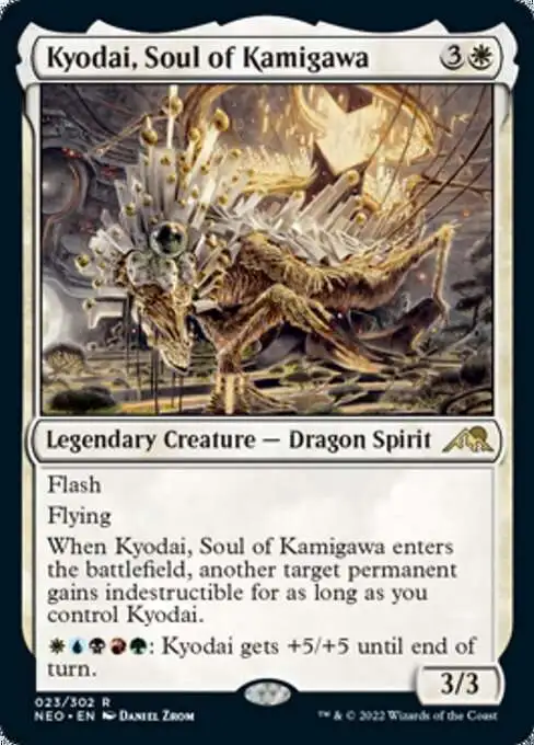 MtG Trading Card Game Kamigawa Neon Dynasty Rare Foil Kyodai, Soul of Kamigawa #23