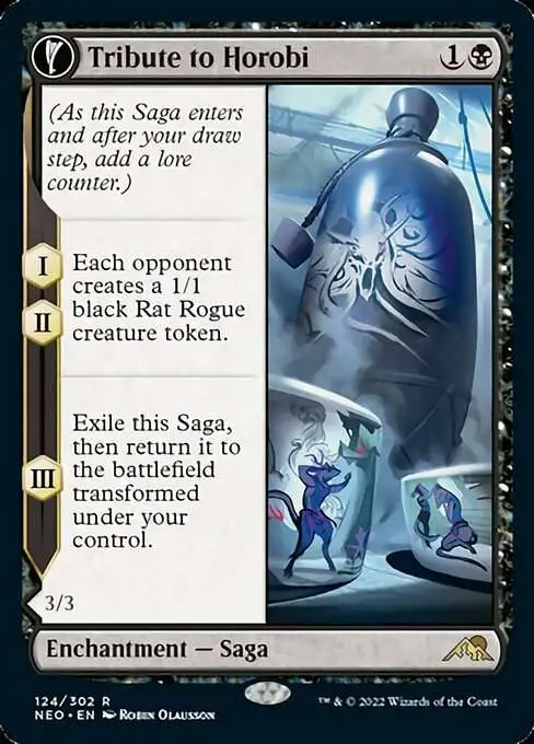mtg tribute cards to the Legions of Doom (Red) Regular You may discard this card to give a card in territory to opponents territory Tribute to Horobi from Kamigawa: