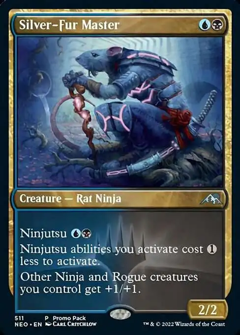 mtg cards with ninjutsu Commander Deck EDH Deck Satoru Umezawa 100 Magic Custom Deck Ninja Dimir Whenever you activate a ninjutsu ability MTGNexus - Ninjutsu Master's Blessing