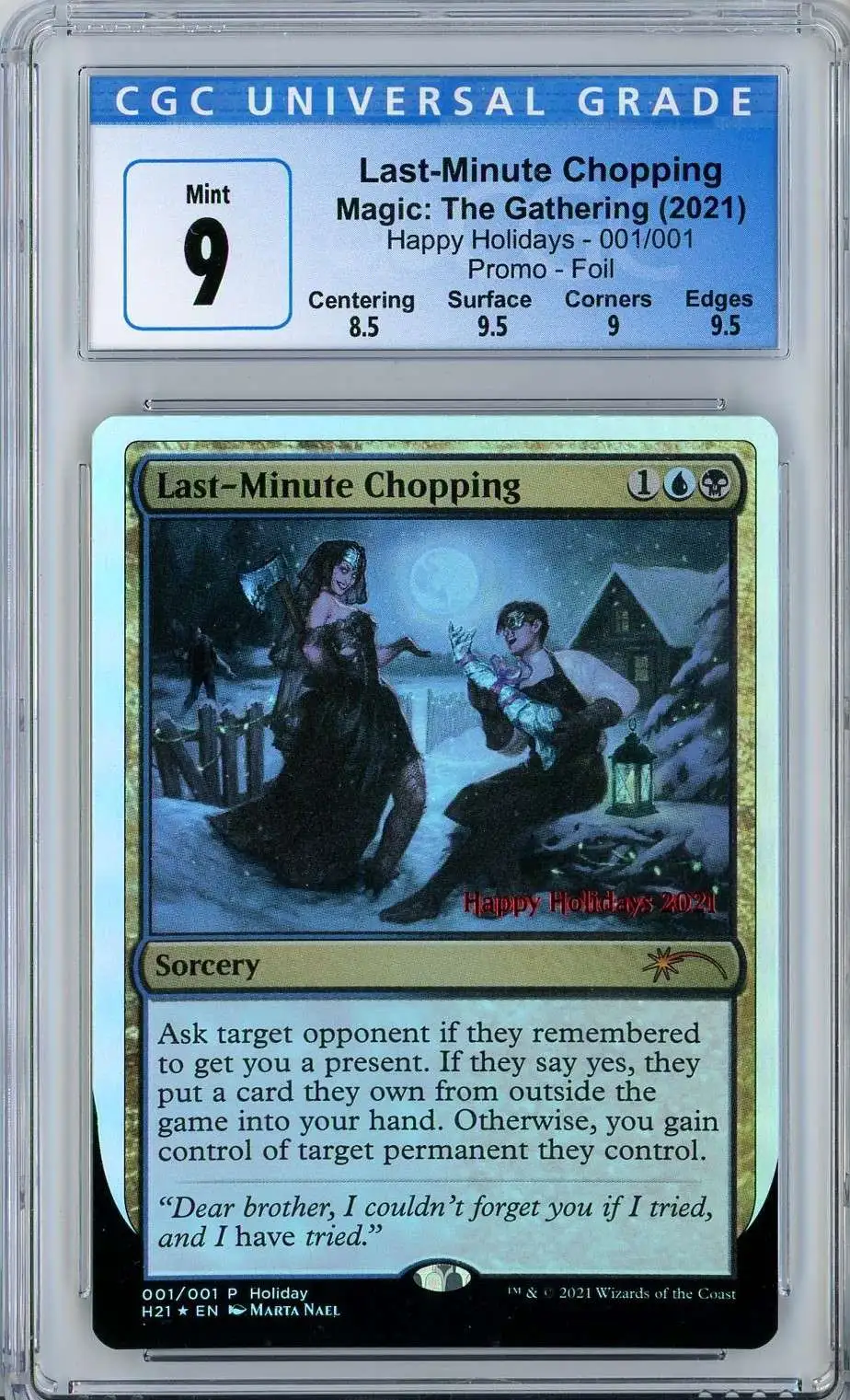mtg holiday cards Thopter Pie Network