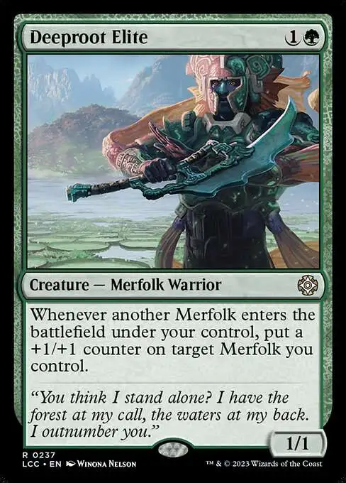 MtG The Lost Caverns of Ixalan Commander Rare Deeproot Elite #237