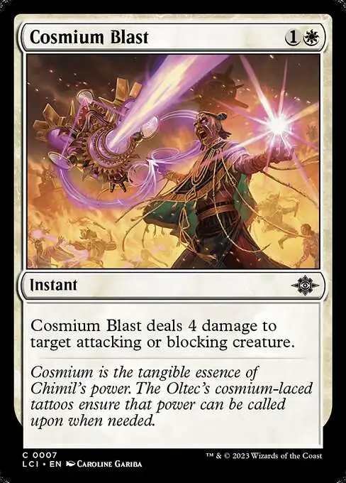 MtG The Lost Caverns of Ixalan Common Cosmium Blast #7