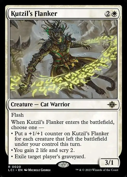 MtG The Lost Caverns of Ixalan Rare Kutzil's Flanker #20