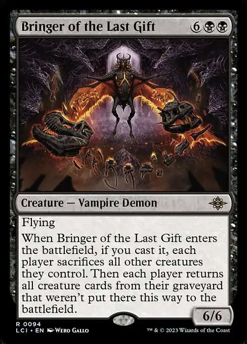 MtG The Lost Caverns of Ixalan Rare Bringer of the Last Gift #94