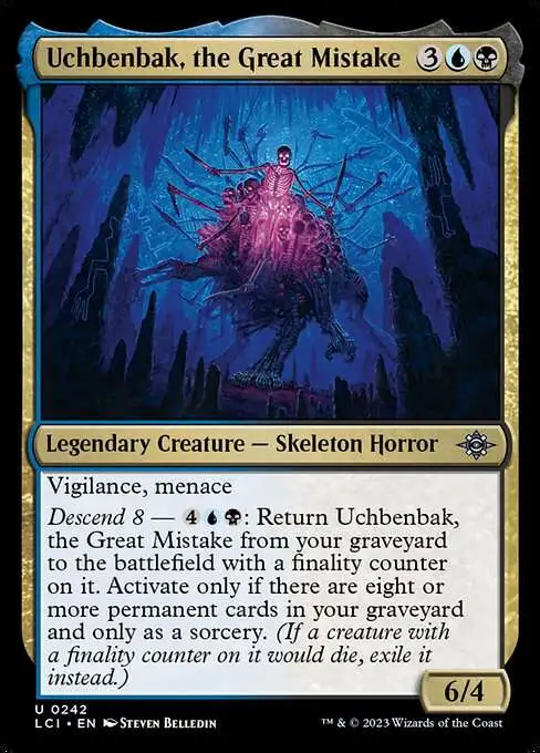 Magic The Gathering The Lost Caverns of Ixalan Single Card Uncommon  Uchbenbak, the Great Mistake 242 - ToyWiz