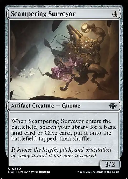 MtG The Lost Caverns of Ixalan Uncommon Scampering Surveyor #260