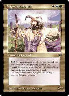 MtG Legends Rare Angus Mackenzie