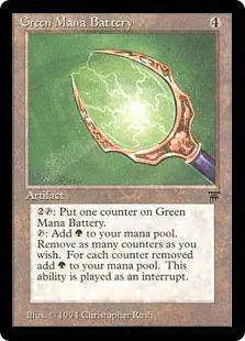 MtG Legends Uncommon Green Mana Battery