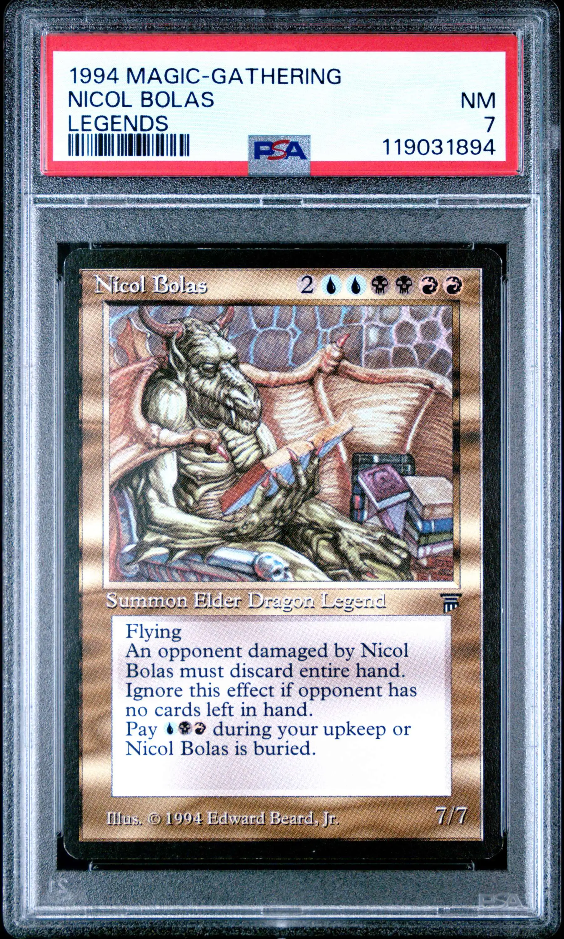 MTG Nicol Bolas 英語　レジェンド　LEG 英語版 レジェンド Legends LEG ニコル・ボーラス Nicol Bolas
