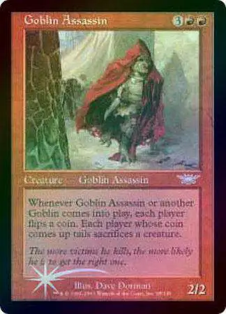 MtG Trading Card Game Legions Uncommon Foil Goblin Assassin #95