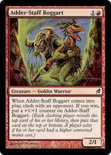 MtG Lorwyn Common Adder-Staff Boggart #148