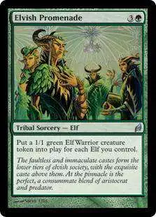 MtG Lorwyn Uncommon Elvish Promenade #208
