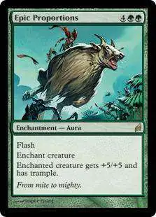 MtG Lorwyn Rare FOIL Epic Proportions #209