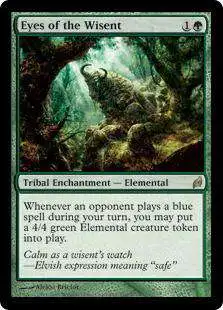 MtG Lorwyn Rare Eyes of the Wisent #210