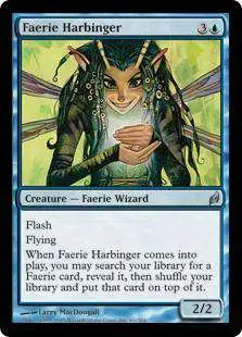 MtG Lorwyn Uncommon Faerie Harbinger #61