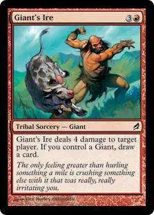 MtG Lorwyn Common Giant's Ire #170