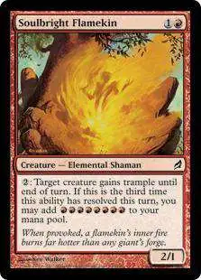 MtG Lorwyn Common Foil Soulbright Flamekin #190