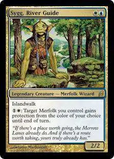 MtG Lorwyn Rare Sygg, River Guide #251