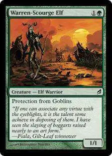 MtG Lorwyn Common Warren-Scourge Elf #241
