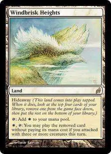 MtG Lorwyn Rare FOIL Windbrisk Heights #281