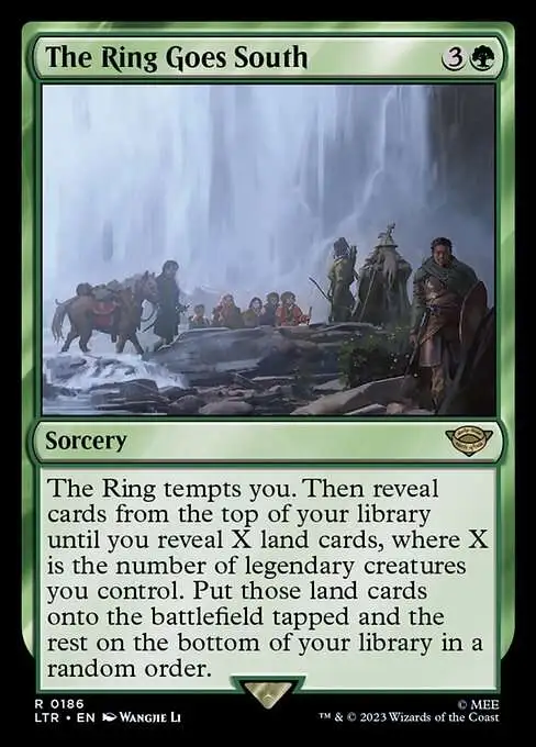 the ring mtg card Frodo, Sauron's Bane LotR The Ring Tempts You Magic Mtg Custom Command –  CommanderComplete