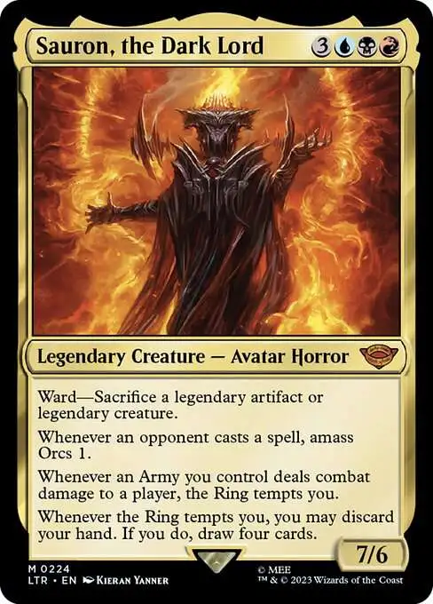 mtg hebrew cards Magic The Gathering - The Lord of the Rings